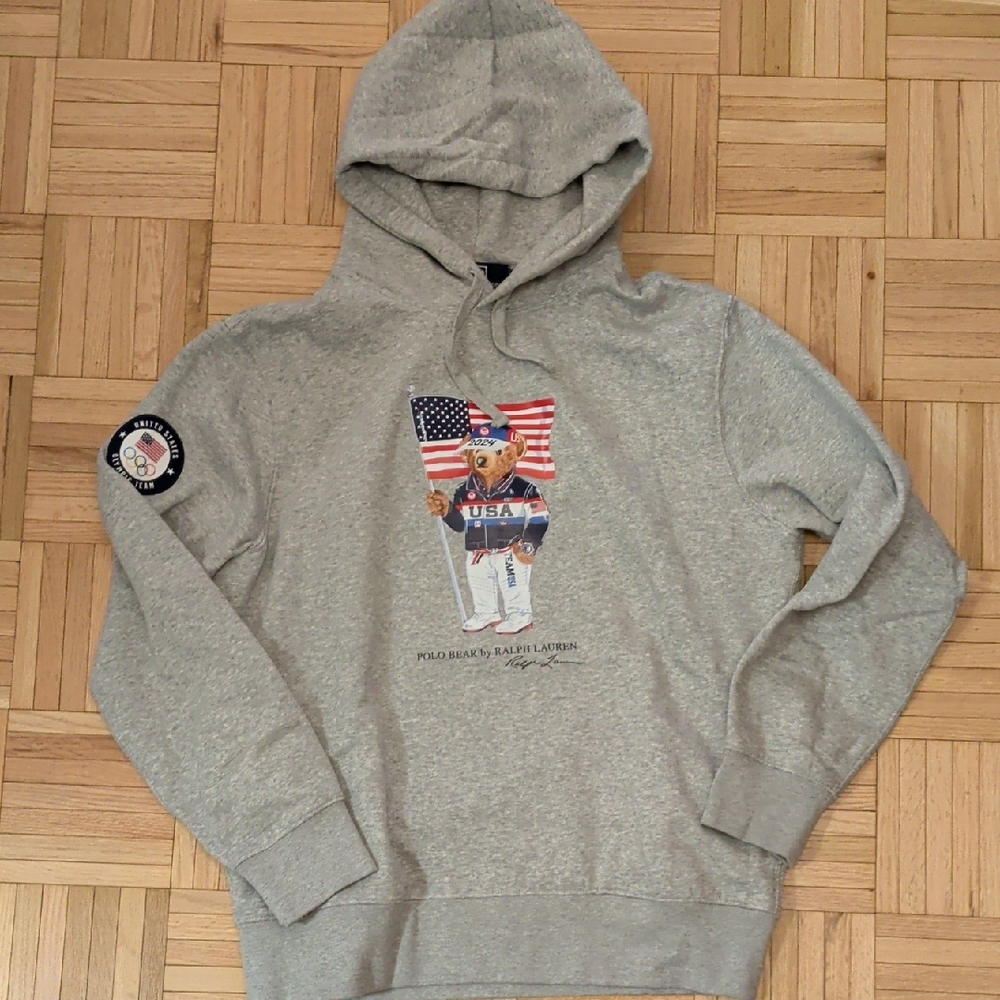 Polo by Ralph Lauren Team USA Olympics Gray Hoodie